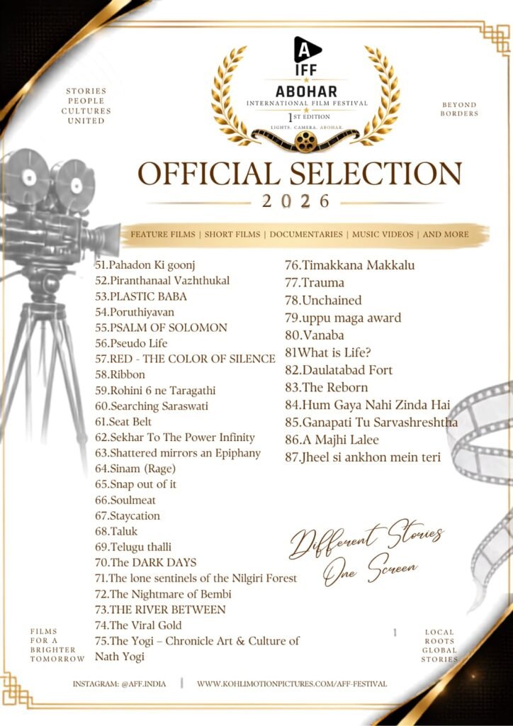 Abohar Internation Film Festival